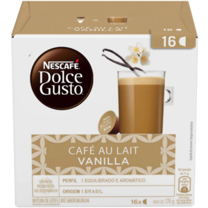 Caixa Nescafé Dolce Gusto - Café Au Lait Vanilla