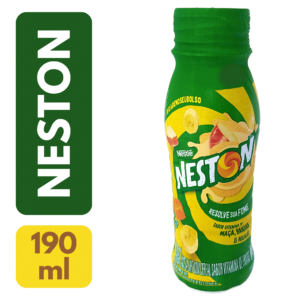 Bebida Láctea Neston Maçã Banana & Mamão Garrafa 190ml